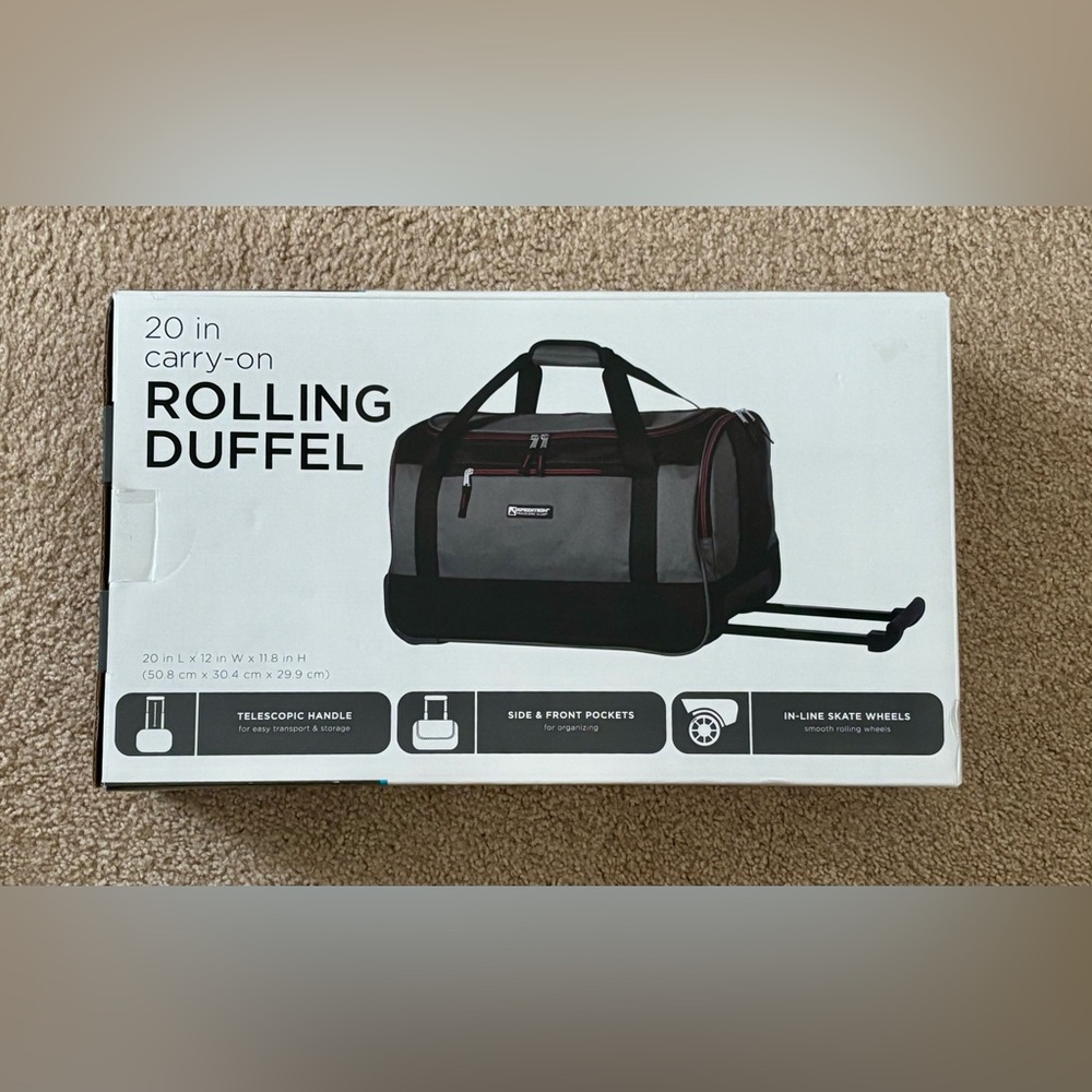 Xpedition Travelers Club rolling duffel 20 inch